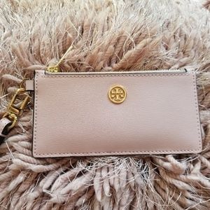 Tory Burch Parker leather card case